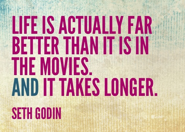life is actually better than movies