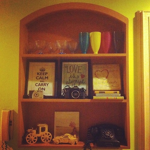 home shelf display